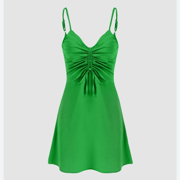 Cider Dresses & Skirts - Cider Vibrant Green Mini Dress